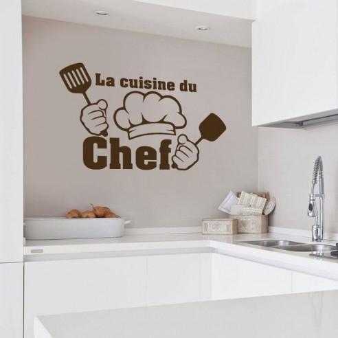 Sticker La cuisine du chef