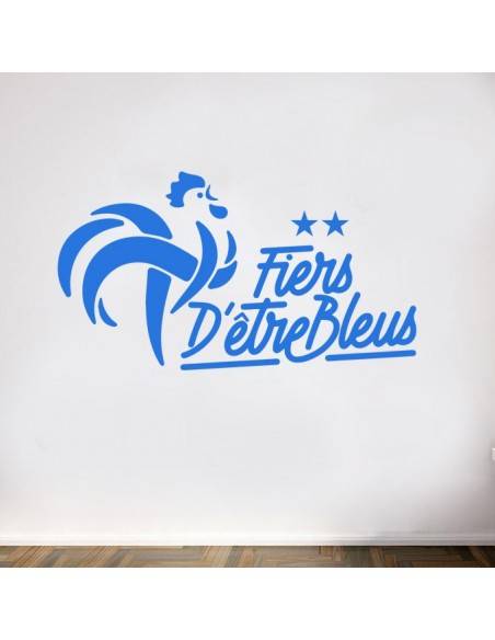 Sticker fiers d'être bleus - équipe de france