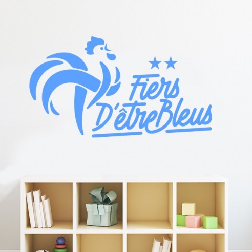 Sticker fiers d'être bleus - équipe de france