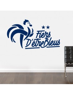 Sticker fiers d'être bleus - équipe de france