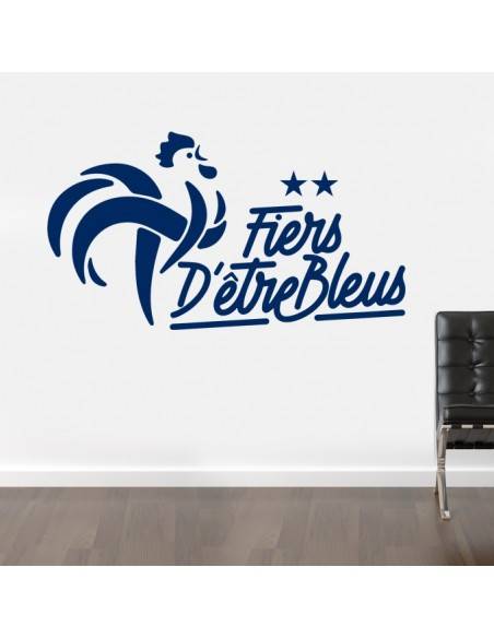Sticker fiers d'être bleus - équipe de france