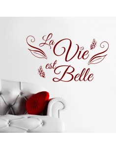 Sticker La vie est belle