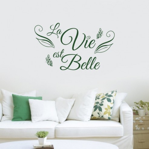 Sticker La vie est belle