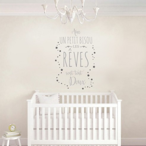 Sticker avec un petit bisou