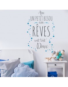 Sticker avec un petit bisou