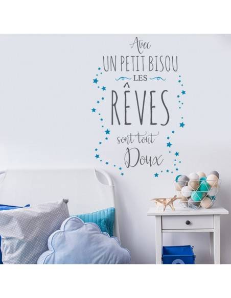 Sticker avec un petit bisou