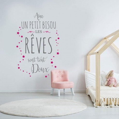 Sticker avec un petit bisou