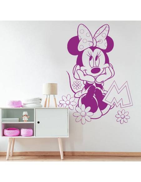 Sticker fille Minnie