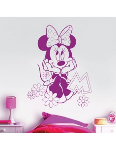 Sticker fille Minnie 2