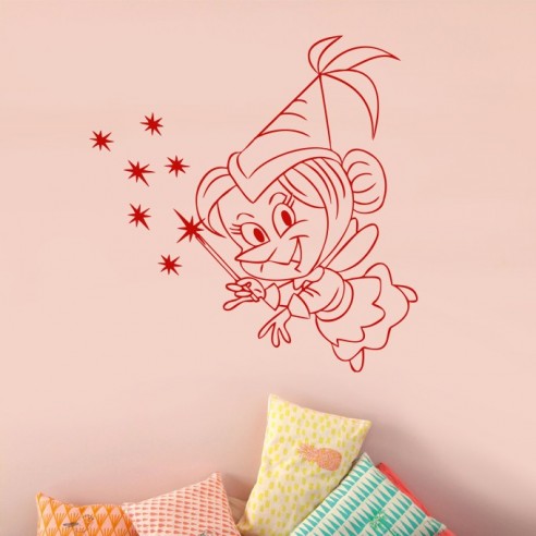 Sticker déco fée magique