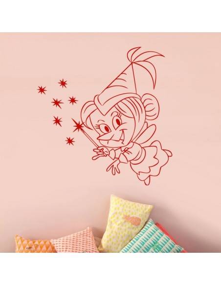 Sticker déco fée magique