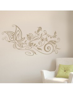 Sticker papillon design 2