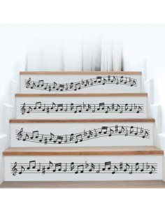 stickers musique escaliers 2