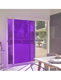Film adhésif couleur violet ultra transparent