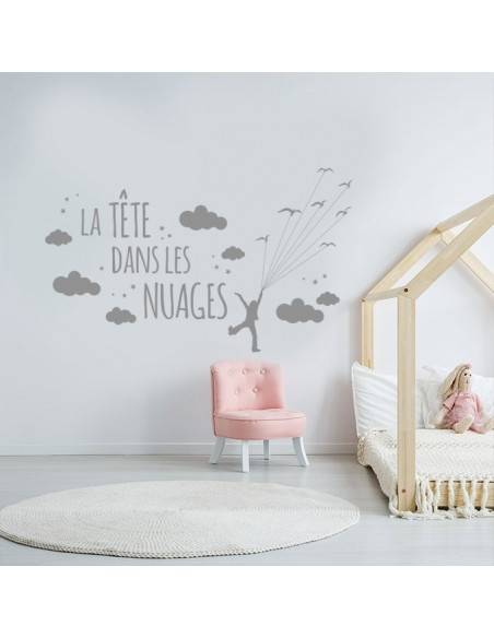 Sticker la tête dans les nuages