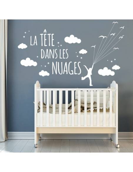 Sticker la tête dans les nuages