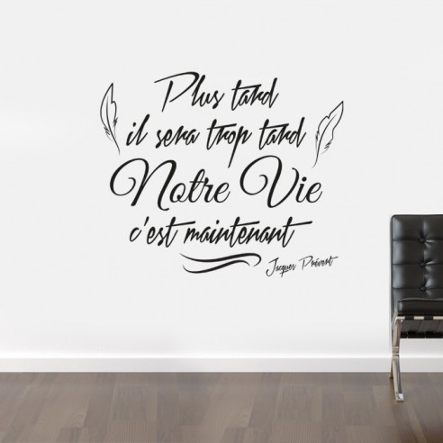 Sticker plus tard il sera trop tard