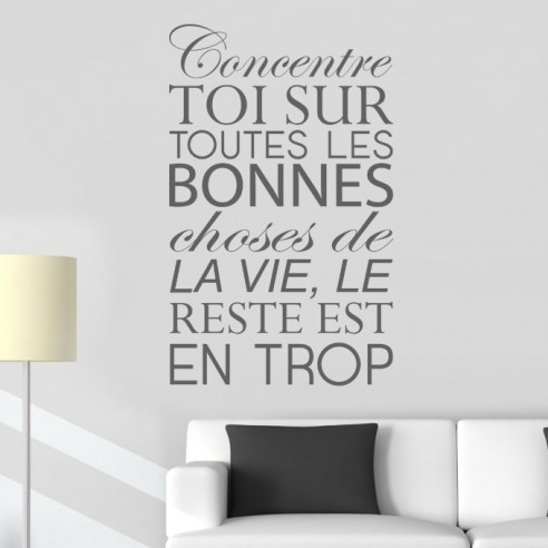 Sticker concentre toi