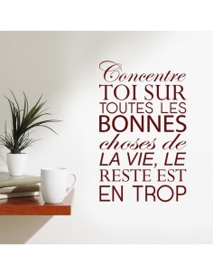 Sticker concentre toi