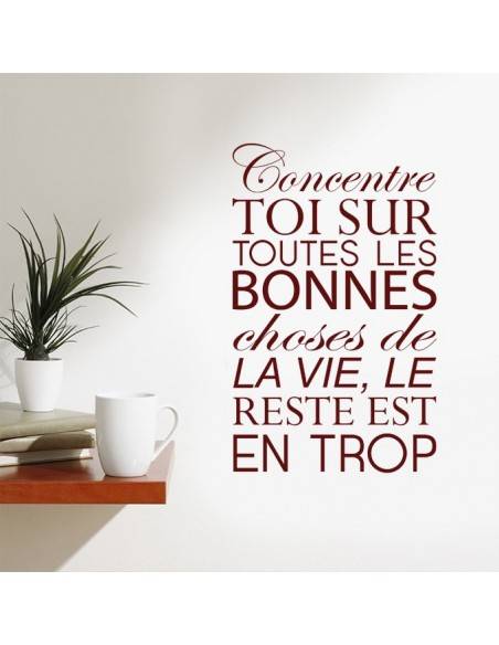 Sticker concentre toi