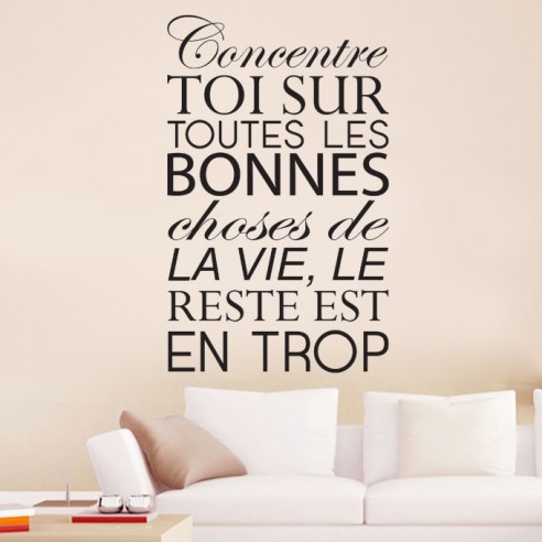 Sticker concentre toi