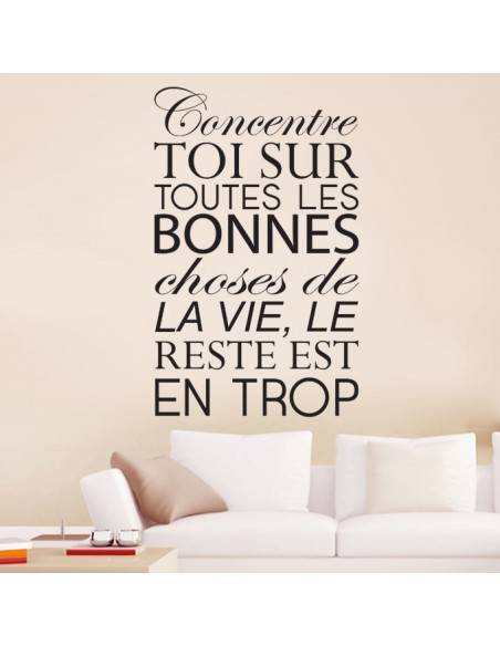 Sticker concentre toi