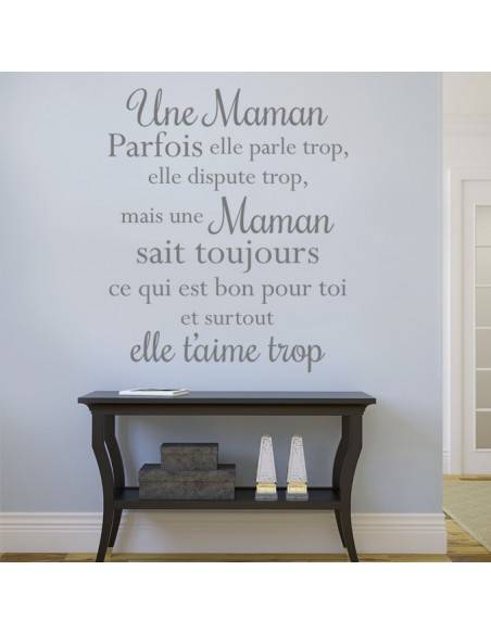 Sticker une maman parfois