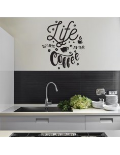 Sticker déco cuisine coffee 2