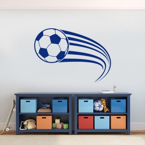 Stickers muraux décoration football - Sticker ballon de foot pas cher