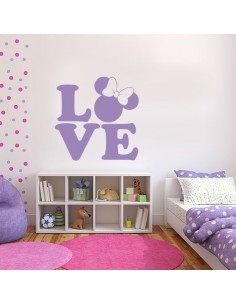 Sticker love Minnie