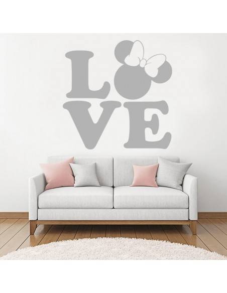 Sticker love Minnie