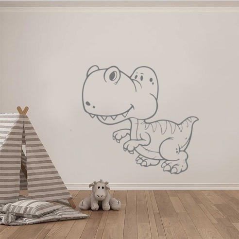 Sticker dinosaure