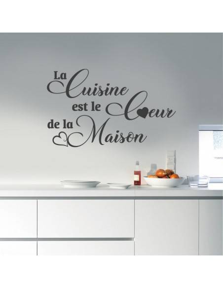 Sticker la cuisine est le coeur de la maison