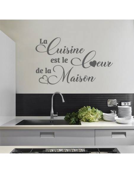 Sticker la cuisine est le coeur de la maison