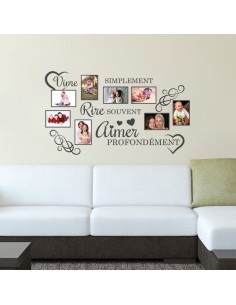 Sticker cadres photos citation 2