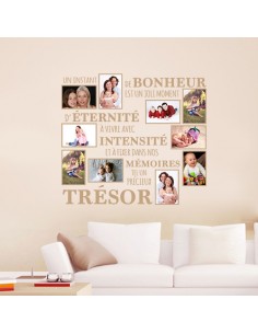 Sticker cadres photos un instant de bonheur 2