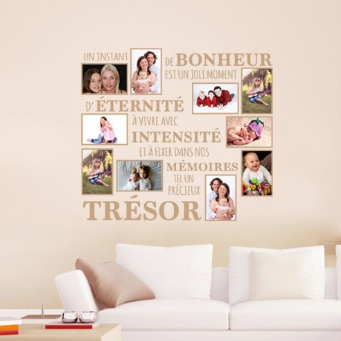 Sticker cadres photos un instant de bonheur