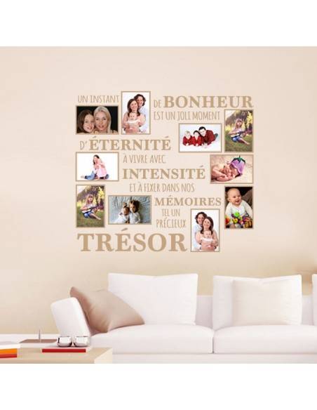 Sticker cadres photos un instant de bonheur