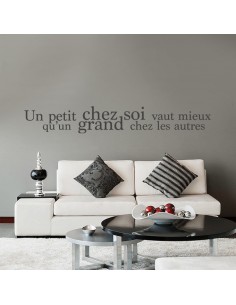 sticker Un petit chez soi