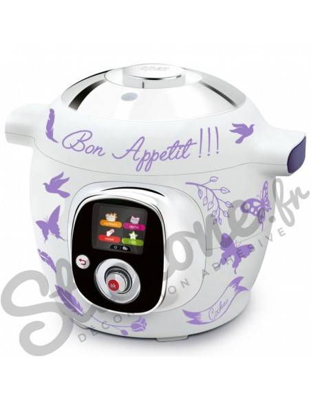 Stickers cookeo plumes et papillons