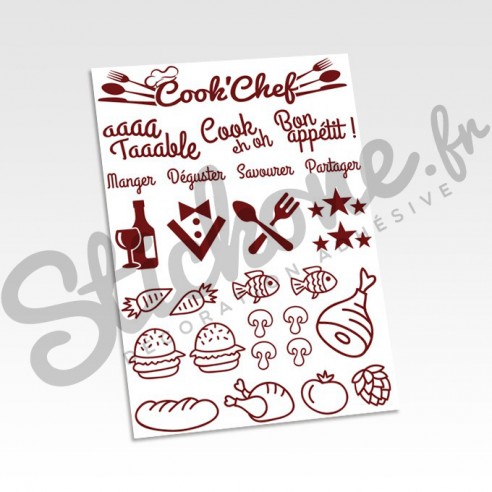 Stickers Cookeo Cook'Chef