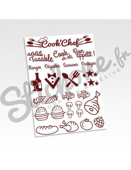 Stickers Cookeo Cook'Chef