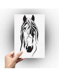 Sticker cheval