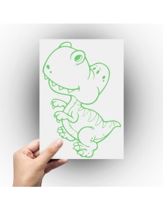 Sticker dinosaure