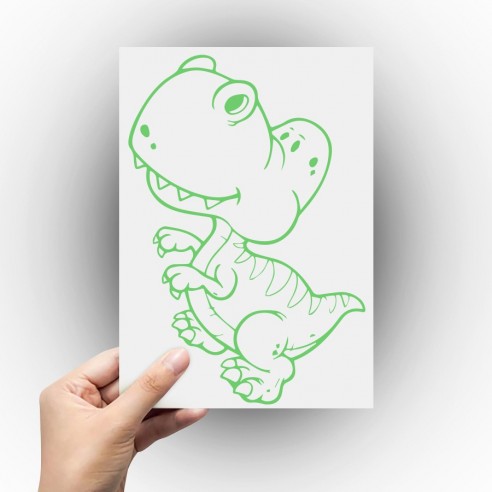 Sticker dinosaure