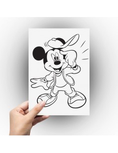 Sticker Mickey surprise