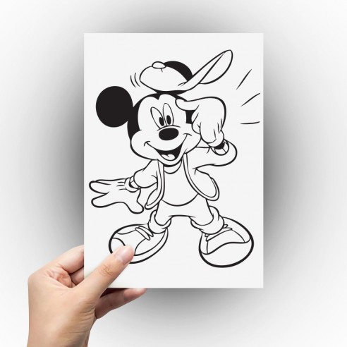 Sticker Mickey surprise