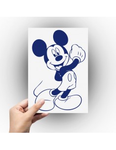 Sticker Mickey gagnant