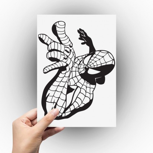 Sticker Spiderman