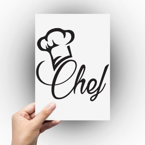 Sticker cuisine chef